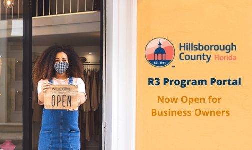 Hillsborough County R3 Program Portal Now Open For Business Owners 