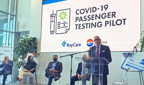TPA launches first in the nation COVID-19 testing for all departing and arriving passengers