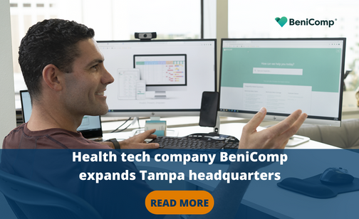 Health tech company BeniComp expands Tampa headquarters