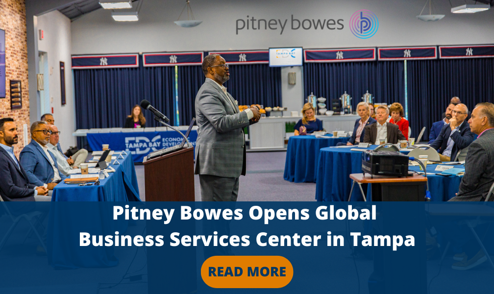 Pitney Bowes Opens Global Business Services Center in Tampa, Florida