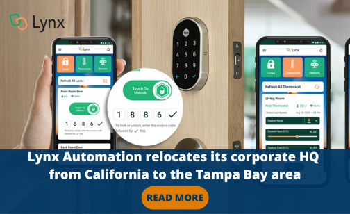 Lynx Automation relocates its corporate headquarters from California to the Tampa Bay area