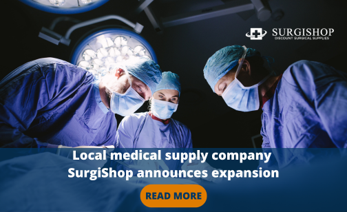 Local medical supply company SurgiShop announces expansion